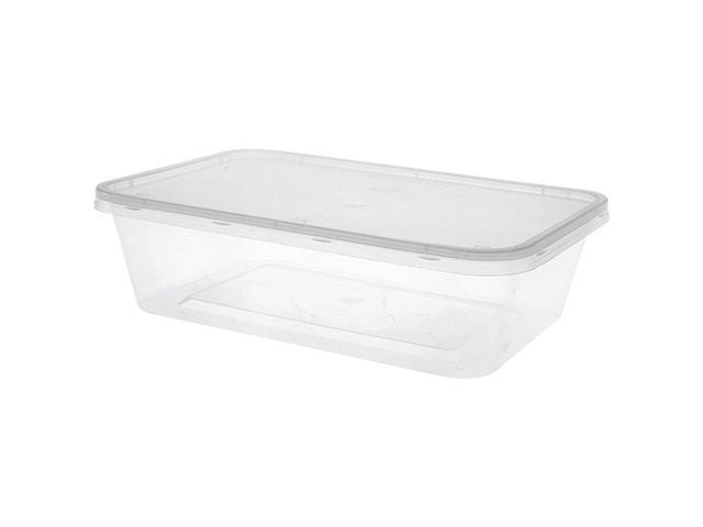 BARQUETTE PLAST RECTANGLE +LID 173×115×68